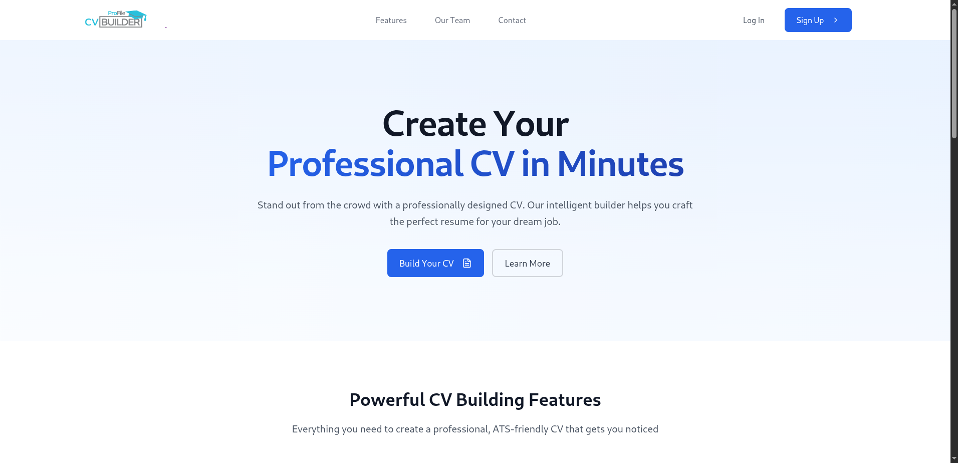 CV Builder